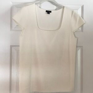 Ann Taylor Factory Cream Sweater Sz L Worn Once